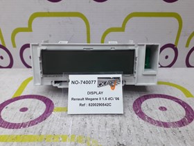 Display  Renault Megane II 1.5 dCi 105 Cv de 2006 - Ref OEM : 8200290542C